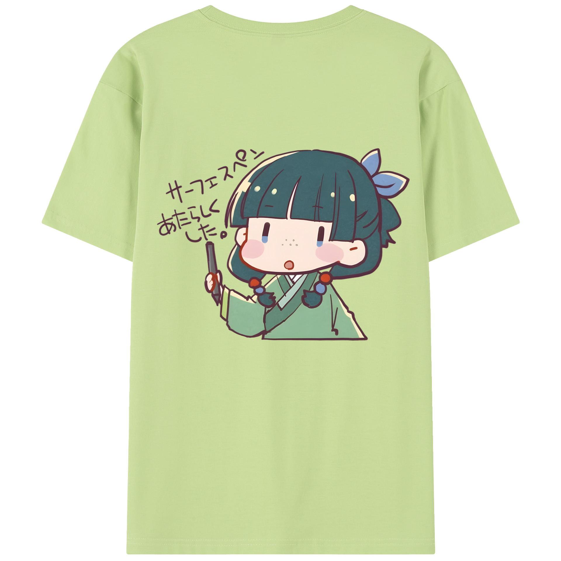 （画像用） 薬屋のひとりごと The Apothecary Diaries 綿100％半袖Tシャツ（背面プリント）
